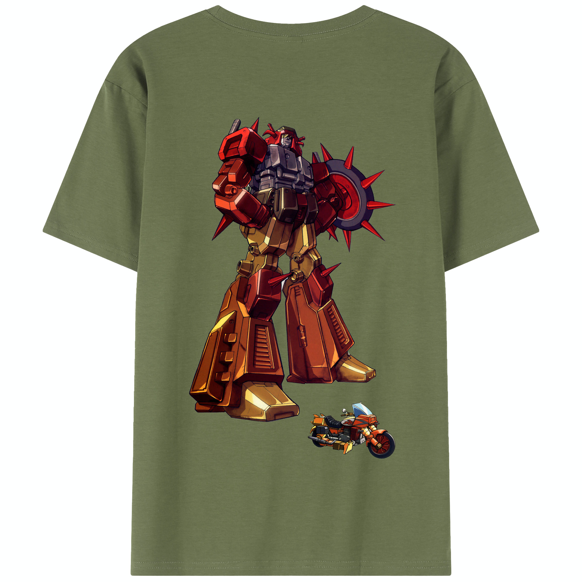（画像用）  綿100％半袖Tシャツ（背面プリント）